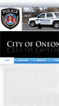 Mobile Screenshot of oneontapolice.org
