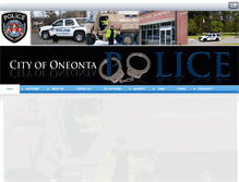 Tablet Screenshot of oneontapolice.org